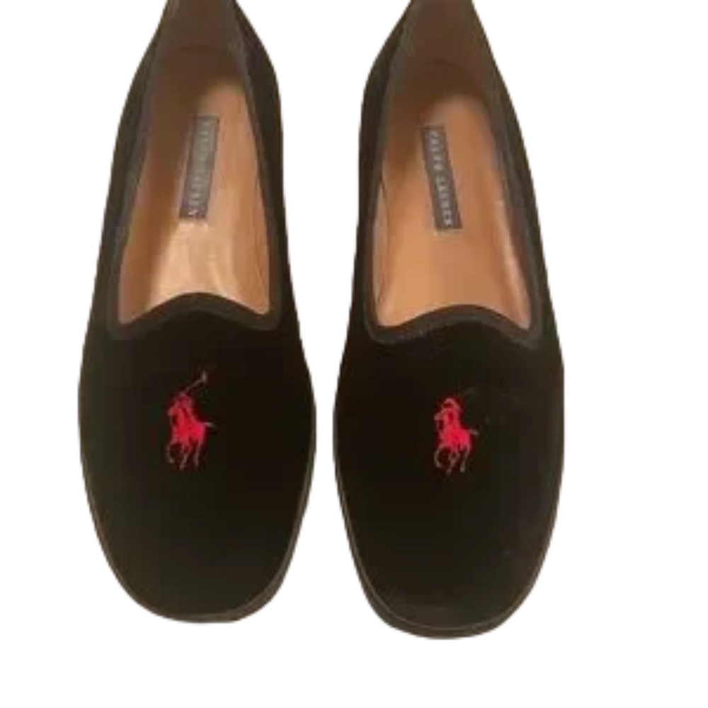 Ralph Lauren POLO velvet flats (size 7)